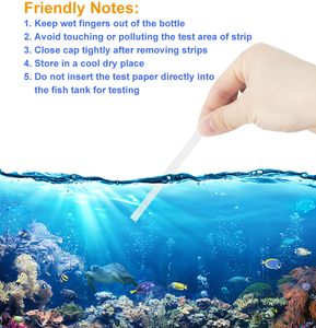 Merydi-Kit de bandelettes de <span class=keywords><strong>test</strong></span> de qualité de l'eau pour étang à poissons, fournisseurs de kit de <span class=keywords><strong>test</strong></span> d'ammoniac pour piscine à poissons - Product Image 5