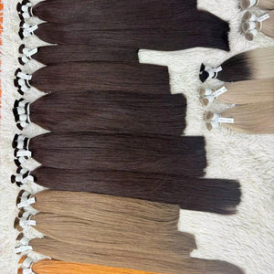 Extensions de cheveux Remy naturelles multicolores à prix d'usine Deep Body Wave Bulk Vietnamese pour Light Color Dyed Black - Product Image 3