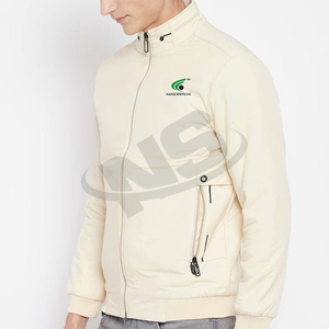 Veste Letterman de couleur unie sur mesure la plus vendue pour les hommes vêtements d'hiver durables de qualité supérieure Design unique Style décontracté - Product Image 2