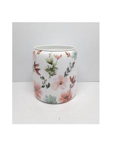 Calcomanía de jarrón de flores de metal de diseño de alta calidad, acabado esmaltado para sala de estar, decoración de Mesa para el hogar, hecha a mano, personalizada - Product Image 1