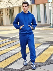 Ensemble de survêtement en nylon personnalisé pour hommes, coupe-vent, vêtements de sport, deux pièces, jogging zippé, tenue de sport, molleton technique, entraînement 2025 - Product Image 3