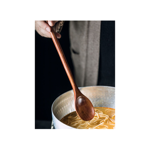 100% Best Quality <b>Wood</b> Spup Spoon <b>Food</b> Grade Accessories Cooking Spoon Soup Ladle Skimmer Utensils and Tools <b>Set</b> - Product Image 5