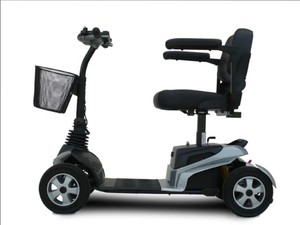 ESCOTY Scooter électrique de mobilité compact et léger à 4 roues en acier, portable, avec garantie de 12 mois - Product Image 4