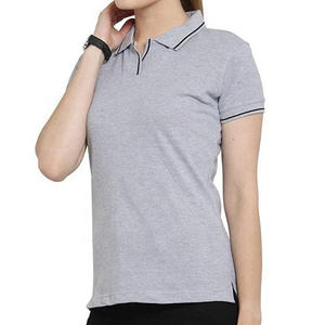 2023 precio al por mayor cómodo diseño único Women100 % algodón orgánico estilo de lujo superventas mujeres sublimación polos - Product Image 4
