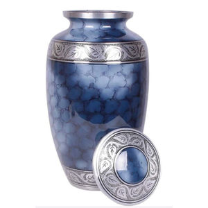 Diseño moderno Mujeres y hombres Las mejores urnas de ceniza Calidad creativa Urnas de metal Urnas de cenizas humanas para proveedores al por mayor - Product Image 2