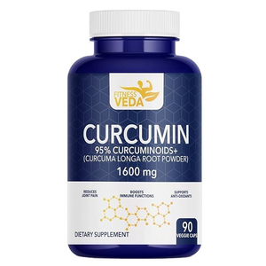Inde Exportation Curcumine 1600mg Supplément Naturel Extrait de Qualité Supérieure Formule à Usage Quotidien Quantité en Vrac à Approvisionnement en Gros à Bas Prix - Product Image 1