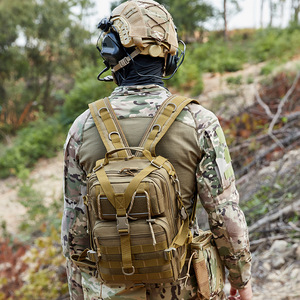 MASAWEI Tactical Backpack 36-56L Waterproof Outdoor Hiking Bag With Air Cushion Shoulder <b>Strap</b> And MOLLE System - Product Image 3