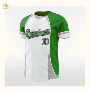 Uniformes de baseball personnalisables de qualité supérieure, maillots vierges respirants, vêtements de sport de baseball, prix de gros - Product Image 5