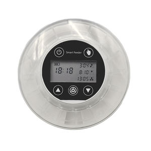 Distributeur automatique de nourriture pour poissons d'aquarium, écologique, rechargeable, avec minuterie, écran LCD et emballage en boîte, en plastique - Product Image 5