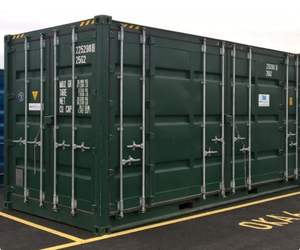 Contenedor de 6 m de altura con apertura lateral, contenedor de envío de 20 pies de altura con 4 puertas laterales en venta - Product Image 4