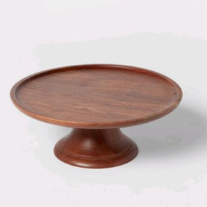 Lujoso soporte de madera para pasteles de colección de mesa, perfecto para servir dulces de pastel u otro postre para uso en bodas - Product Image 5