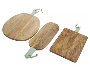 Planche à découper à fromage de forme ronde en bois et marbre à prix abordable planche à découper en marbre plateau décoratif en bois - Product Image 5