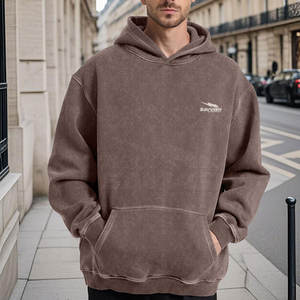 เสื้อฮู้ดดี้โอเวอร์ไซส์คุณภาพพรีเมียมแบบใหม่ สวมใส่สบาย ระบายอากาศได้ดี สำหรับผู้ใหญ่ ลดราคา - Product Image 5