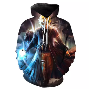 Sweat à capuche personnalisé OEM de haute qualité imprimé par sublimation dessin animé polyester fabriqué au Pakistan fabricant hiver élégant sweats à capuche décontractés - Product Image 2