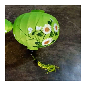 Premium Vietnamese Silk Bamboo <b>Lanterns</b> - Handcrafted <b>Rattan</b> <b>Lanterns</b> for Holiday Parties and Wedding Decorations - Product Image 6