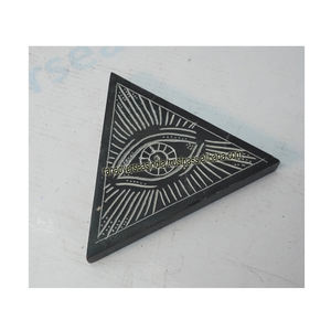 Porte-encens symbole œil égyptien meilleure qualité brûleur d'encens en stéatite fait à la main pour décor de bureau à domicile matériel de graine en gros - Product Image 5