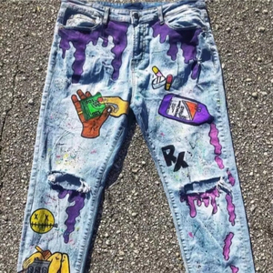 Personnaliser les jeans avec un logo personnalisé - Product Image 1