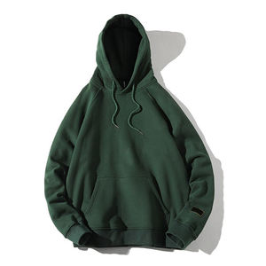 Añada su texto bordado personalizado hombres mujeres sudaderas algodón ácido lavado Sudadera con capucha con logotipo pantalla de seda personalizada - Product Image 3