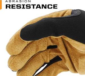 Gants en cuir robustes Gants d'impact de travail Cuir de chèvre haute performance pour l'hiver pour les mécaniciens - Product Image 3