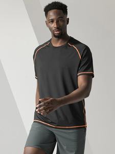 T-Shirt da Palestra per Uomo 100% Cotone, <span class=keywords><strong>Abbigliamento</strong></span> Traspirante per Sport, Corsa, Allenamento e Fitness - Product Image 5