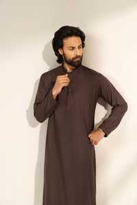 Usine personnalisé Shalwar Kameez hommes ensemble en gros formel et décontracté pakistanais vêtements indien et pakistanais hommes haut pantalon ensemble - Product Image 3