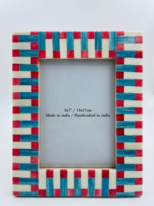 Marco de Fotos Personalizado Premium con Logotipo, Multicolor, Hecho a Mano, de Hueso, Moderno, Plegable, Ligero, Duradero y Decorativo - Product Image 2