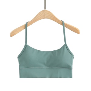 Women's Lightweight High Quality Seamless Workout Bra Sexy Backless Design Breathable Gym Yoga Sports Bra Front High Support - Product Image 1