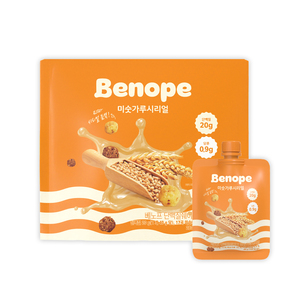 [Benope] ผงโปรตีนโฮลเกรนเกาหลีแบบเขย่าถุง40ก. ใช้แทนอาหารเพื่อสุขภาพที่มีรสชาติเข้มข้นจากธัญพืช - Product Image 1