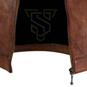 Meilleures ventes Veste de motard en cuir de qualité supérieure pour hommes High Street Winter Fabric Stand Plus Size Light Caractéristiques-Direct Factory - Product Image 4