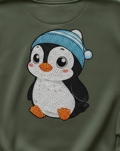 Sudadera Verde Militar con Logotipo Bordado Personalizado al por Mayor, Estilo Minimalista, para Pedidos al por Mayor - Product Image 3