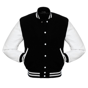 College Man Stylish Varsity <b>Jacket</b> in Red Black Made of Wool Leather <b>Light</b> Fabric CollegeBaseballjacket for <b>men</b> DDP Shipping - Product Image 3