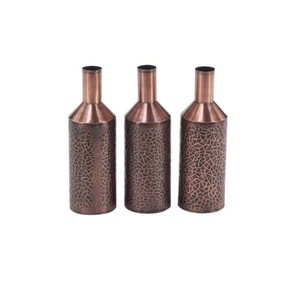 Vase à fleur en aluminium de conception faite à la main Vase à fleur de décoration de maison et de salon de style unique - Product Image 6