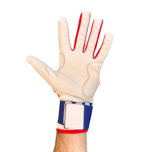Gants de Frappeur de Baseball Couleur Personnalisée et Design de Logo Gants de Baseball Gants de Baseball en Cuir de Softball pour Hommes Vente en Gros - Product Image 4