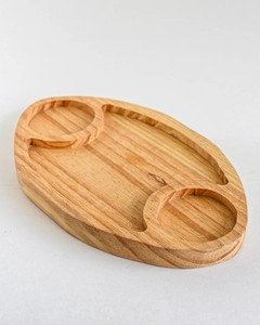ถาดเสิร์ฟไม้อะคาเซียทรงรีถาดเสิร์ฟไม้อะคาเซียวงรีทรงรีดีไซน์หรูหราหรูหราพรีเมียม - Product Image 3