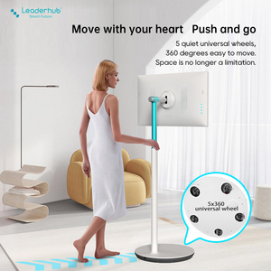 Leaderhub L227M Schermo Rotante Intelligente <span class=keywords><strong>con</strong></span> Batteria di Grande Capacità e <span class=keywords><strong>Ruote</strong></span> Progettato Specificamente per l'Uso Domestico - Product Image 6