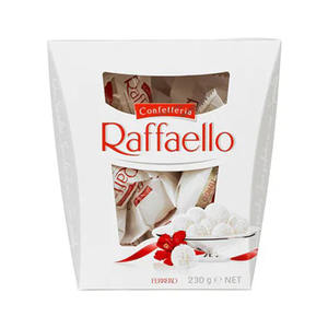Vente en gros Ferrero pour Raffaello Barre de chocolat à la crème de noix de coco et d'amande 90g Bonbons solides avec biscuit Ingrédients supplémentaires - Product Image 3