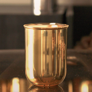 Portavelas hecho a mano de latón de alta calidad para decoración navideña, tarros de velas redondos disponibles, contenedores de velas únicos vacíos - Product Image 3