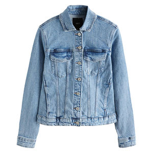 Prima Mujeres Rasgado Chaquetas de mezclilla Fabricantes Casual Elegante Prendas de abrigo Proveedores Moda Vendedores Ropa al por mayor - Product Image 1