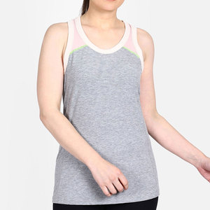 Camiseta sin Mangas de Secado Rápido para Mujer, Informal, con Logotipo Frontal, Transpirable y Ecológica, de Poliéster/Algodón, para Uso en Exteriores - Product Image 1