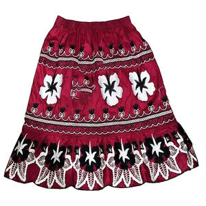 Faldas personalizadas de alta calidad de la isla del Pacífico, faldas de moda Micronesia bordadas, faldas polinesias hawaianas para mujer - Product Image 5