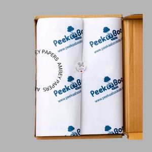 Wholesale Custom Printed Eco-Friendly Biodegradable Virgin Pulp Tissue Paper Premium Quality Disposable Waterproof Packaging - Product Image 4