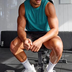 Débardeur vierge pour hommes pas cher Stringer Muscle Fitness Gym gilet d'entraînement sans manches fabricant - Product Image 4