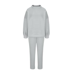 Survêtement pour femmes Survêtement décontracté pour femmes Survêtement à logo surdimensionné pour femmes Survêtement deux pièces Vêtements d'entraînement pour femmes - Product Image 5