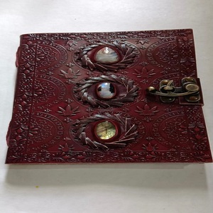 คอลเลกชันประณีตของวารสารหนังทำด้วยมือที่กำหนดเองทำอาเกตครอบคลุมสไตล์คลาสสิก-สำหรับของขวัญ - Product Image 3