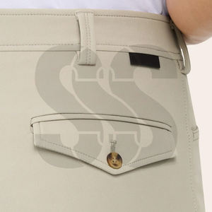 Pantalones de Equitación para Hombre, Tela Elástica de Alta Calidad, Corte Ajustado, Duraderos, Cómodos para Entrenamiento - Product Image 4