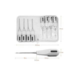 Elevador de raíz dental con mango de alta calidad-Herramienta precisa para cirugía oral, diseñada para profesionales dentales - Product Image 6
