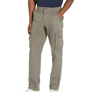 Pantalon cargo léger pour hommes en gros d'usine Pantalon cargo élégant pour le travail en plein air multi-poches respirant taille élastique Vente en gros - Product Image 1