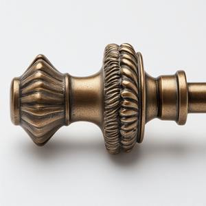 Royal Beam Modern Single Curtain Pole Made From Premium Aluminum Offering Smooth Finish Durability and Sophisticated Design - Product Image 6