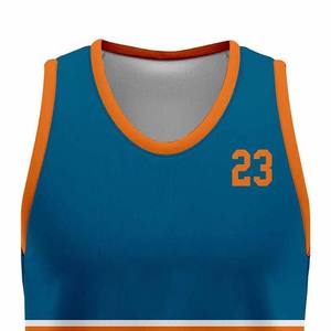 Maillot de basket-ball de style nouveau, prix bas, maillot de basket-ball pour jeunes imprimé par sublimation personnalisé - Product Image 3