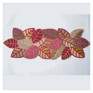 Coureurs perlés à la demande Chemin de table perlé fait à la main durable Chemin décoratif brodé Parfait pour la table à manger et le mariage - Product Image 1